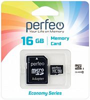 Купить  карта памяти perfeo microsd 16 gb high-capacity (class 10) economy series в интернет-магазине Айсберг!