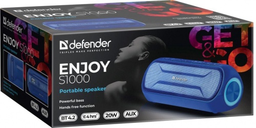 Купить  портативная аудиосистема  defender enjoy s 1000 (65687) в интернет-магазине Айсберг! фото 2