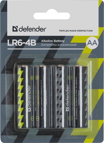 Купить  батареи defender lr 6-4b aa (56012) в интернет-магазине Айсберг! фото 3