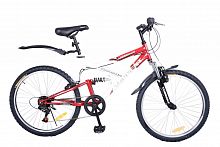 Купить  вело-, мототранспорт torrent adrenalin (24/17/7) красный /белый в интернет-магазине Айсберг!
