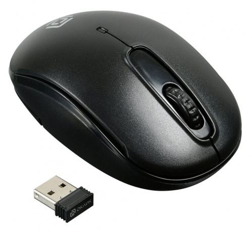 Купить  мышь oklick 505mw black optical (1000dpi) usb в интернет-магазине Айсберг! фото 3