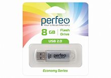 Купить  flash perfeo usb 8gb e01 silver economy в интернет-магазине Айсберг!