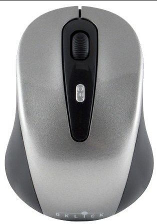 Купить  мышь oklick 435mw grey/black optical (1600dpi) usb в интернет-магазине Айсберг! фото 2