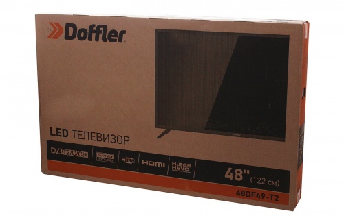 Купить  телевизор doffler 48 df 49 -t2 в интернет-магазине Айсберг! фото 8
