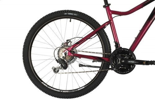 Купить  велосипед stinger 26" laguna evo 26ahd.laguevo.17rd1 красный, алюминий, размер 17" в интернет-магазине Айсберг! фото 6